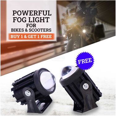 Powerful Fog Light For Bikes & Scooters - Buy 1 Get 1 FREE (BFL)