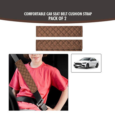 Car Seat Belt Comfort Cushion Strap Pack Of 2 (CSBSP2)