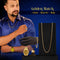 Golden Watch + Chain + Bracelet + Ring (MGWCBR15)
