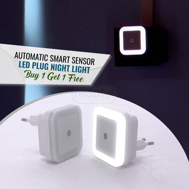 Automatic Smart Sensor Led Plug Night Light - Buy 1 Get 1 Free (L59)