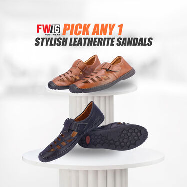 Pick Any 1 Stylish Leatherite Sandals (SD2)