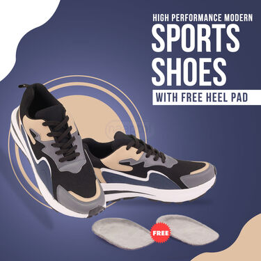 High Performance Modern Sports Shoes with Free Heel Pad (SSC4)